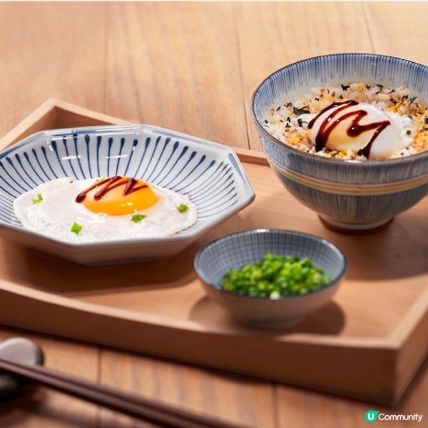 蠔油煎蛋/流心溫泉蛋蠔油飯


