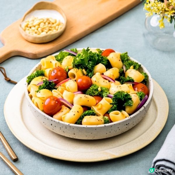 蒜香羽衣甘藍蝸牛粉

