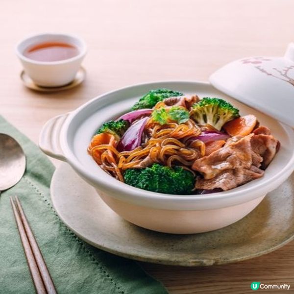 沙爹肥牛蒟蒻雜菜煲

