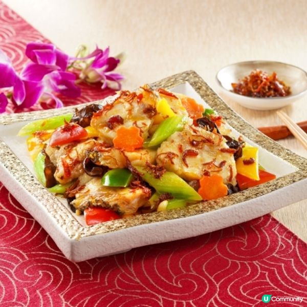 XO醬如意炒龍躉球

