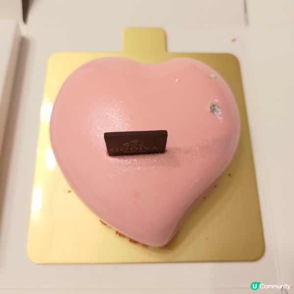 💖甜蜜初春🍓Godiva必食心形士多啤梨覆盆子蛋糕🥰