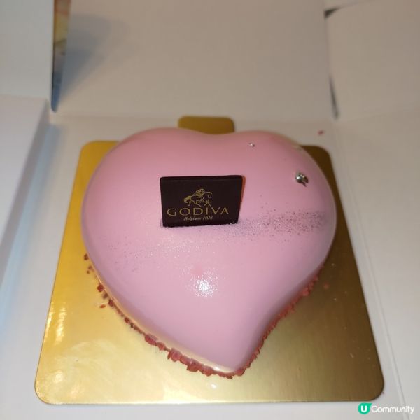 💖甜蜜初春🍓Godiva必食心形士多啤梨覆盆子蛋糕🥰