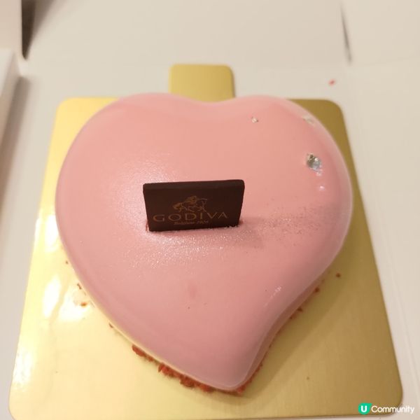 💖甜蜜初春🍓Godiva必食心形士多啤梨覆盆子蛋糕🥰