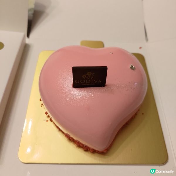 💖甜蜜初春🍓Godiva必食心形士多啤梨覆盆子蛋糕🥰