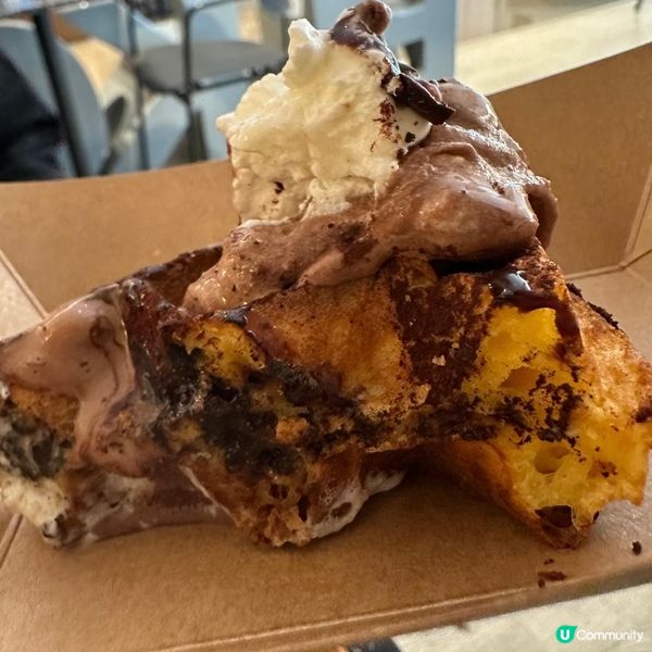 型格Cafe😍三重朱古力窩夫