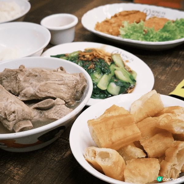 1️⃣松發肉骨茶  (可以選小碗或大碗，茶湯無限加) 大碗 ...