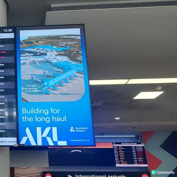 紐西蘭～奧克蘭機場✈️🛩