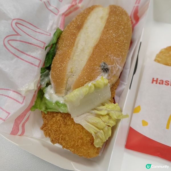 麥當勞超抵食早餐🔥$29歎超巨型深海狹鱈魚柳堡💜