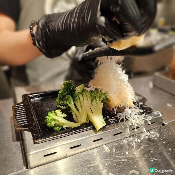 和牛漢堡與米飯的美味