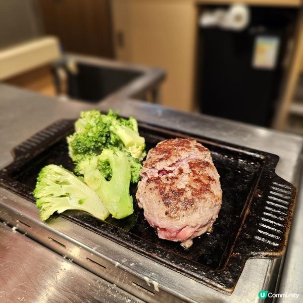 和牛漢堡與米飯的美味