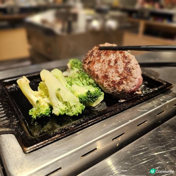 和牛漢堡與米飯的美味