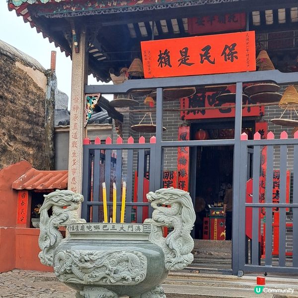 #澳門哪吒廟，拜訪三太子🛖🙏