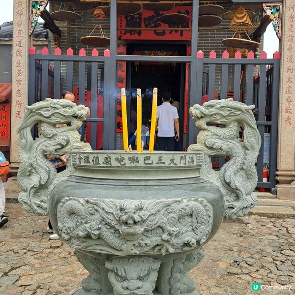 #澳門哪吒廟，拜訪三太子🛖🙏