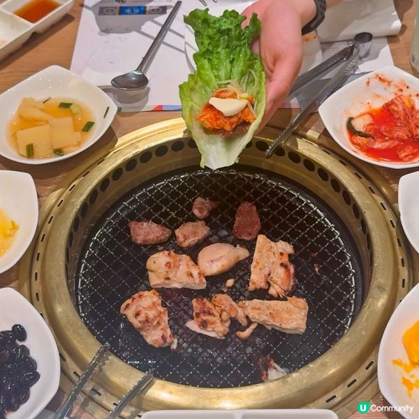 ##韓國燒肉控必試🔥推介原條鮮魷魚🦑