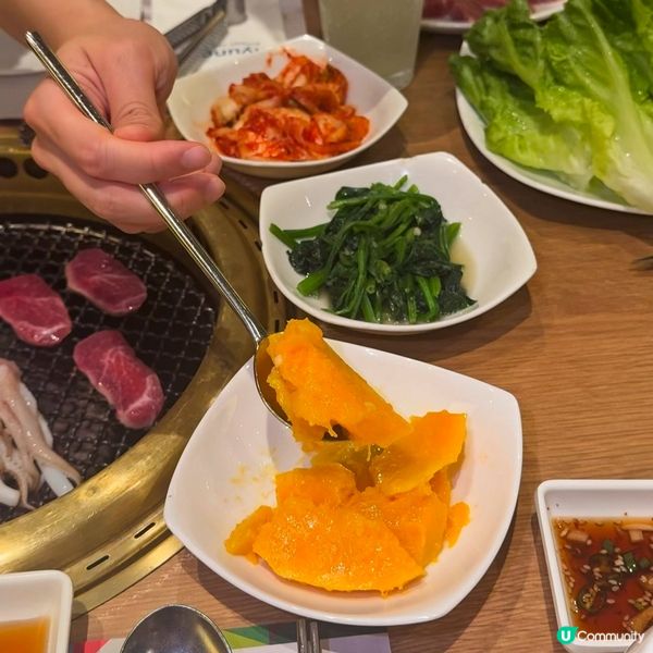 ##韓國燒肉控必試🔥推介原條鮮魷魚🦑