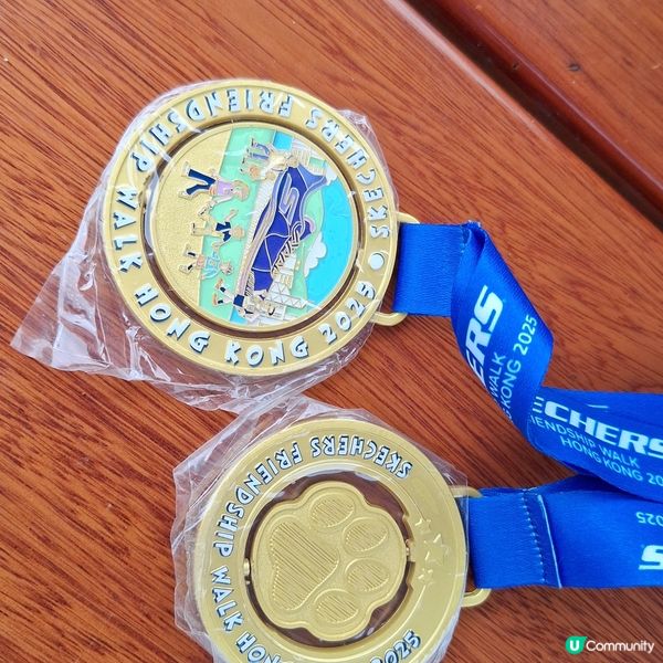💪🏻 行完2.5公里，獎牌靚到轉轉轉！🤩