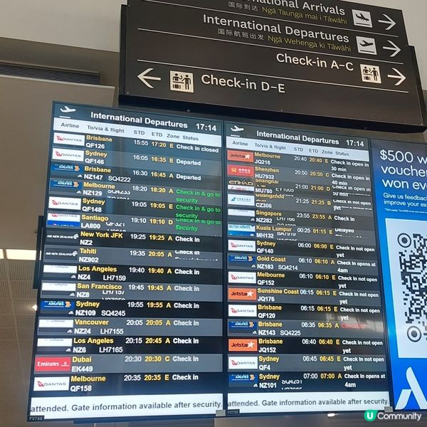 紐西蘭～奧克蘭機場✈️🛩