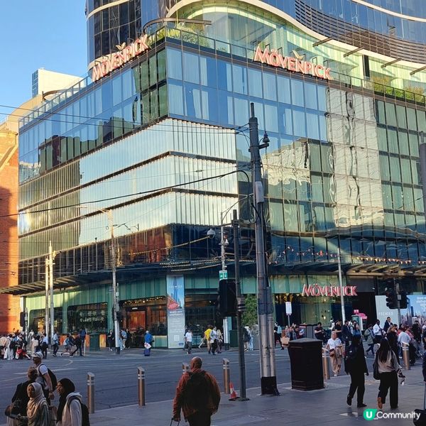 墨爾本市中心🛍👜☕️🍔🍩