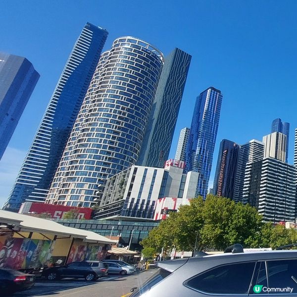 墨爾本市中心🛍👜☕️🍔🍩