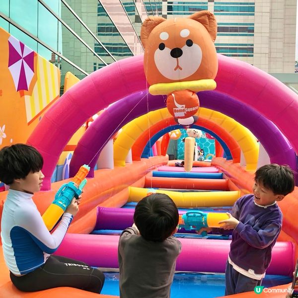 沙田萌寵潑水節