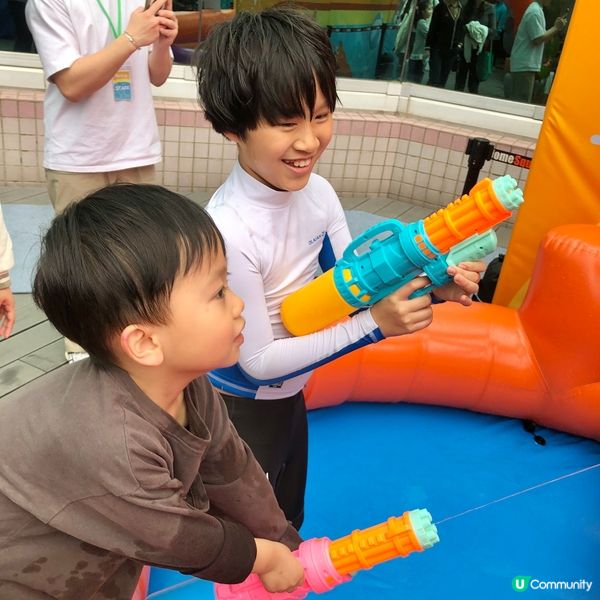 沙田萌寵潑水節