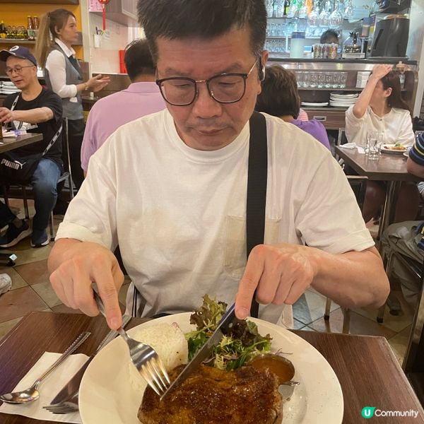 美味嘅牛扒餐 氹仔舊城區