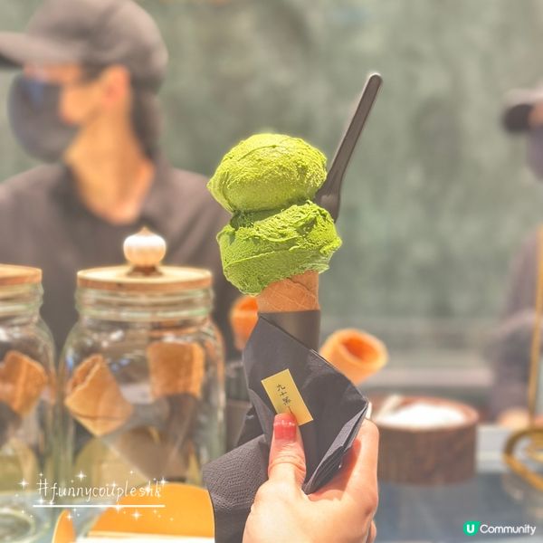 深圳抹茶控必試！🍵🍦九十葉雪糕🤤