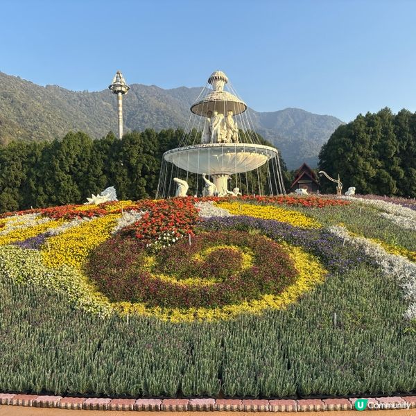 🏰台中必去超靚打卡熱點🔥九族文化村歐式花園超華麗💜