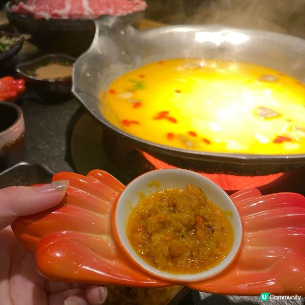 湊湊新出蟹粉火鍋😋