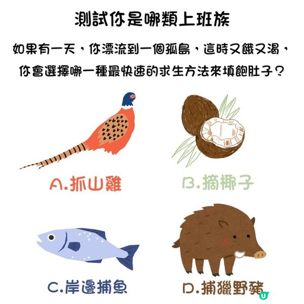 測試你是哪類上班族