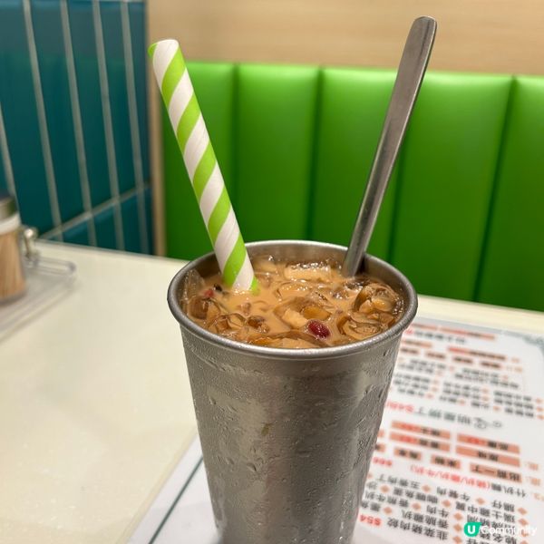 奶茶紅豆冰