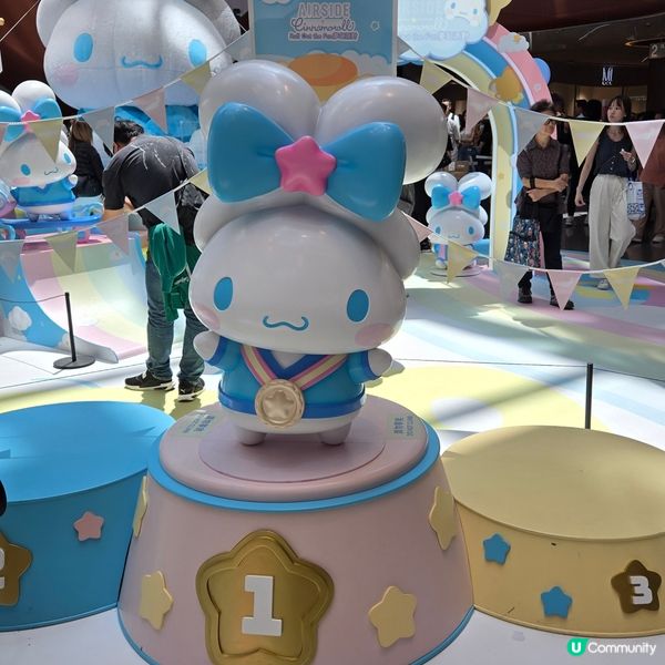 Airside Cinnamoroll復活佈置+互動尋蛋遊戲