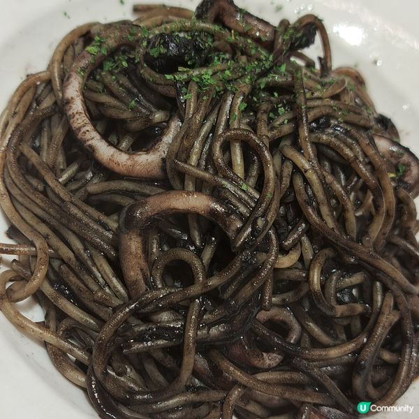 墨魚意大利粉
