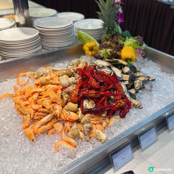 享受船上自助晚餐+欣賞海景🚢