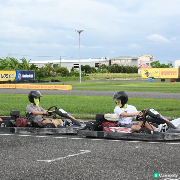 去台南建議save低！超刺激卡丁車🏎️