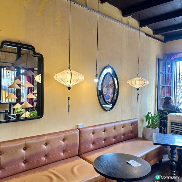 會安古鎮必去打卡cafe☕️ ，站在天台俯瞰會安古色古香景色🤩