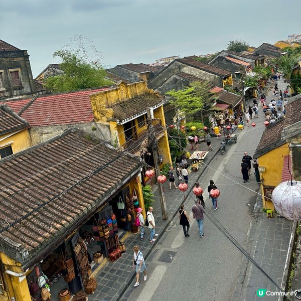 會安古鎮必去打卡cafe☕️ ，站在天台俯瞰會安古色古香景色🤩