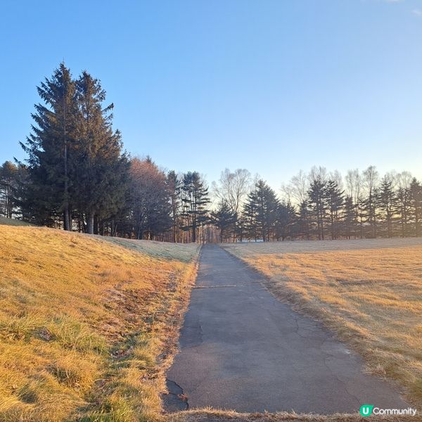北海道旅遊🥳十勝之丘公園🔔音更花時計🕐欣賞日落風景🌅