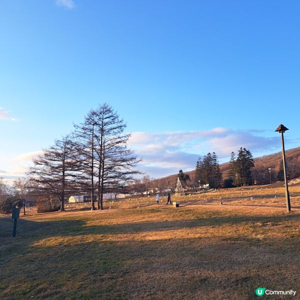 北海道旅遊🥳十勝之丘公園🔔音更花時計🕐欣賞日落風景🌅