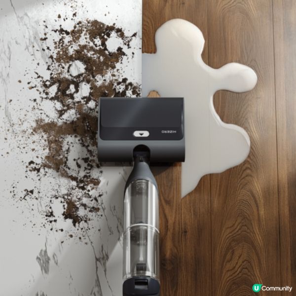 HIZERO F300潔地機顛覆地板清潔體驗機身細小輕巧