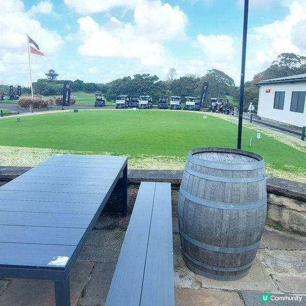 在悉尼市中心附近高爾夫球場⛳️🏌‍♀️🏌‍♂️