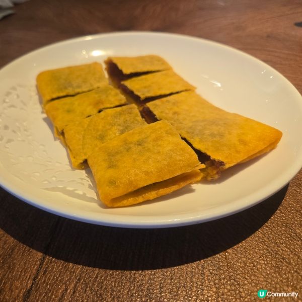 豆沙碢餅甜而不膩