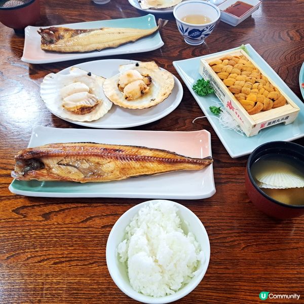 北海道旅遊🥳超高質民宿青塚食堂😍必食新鮮刺身海膽美食😚