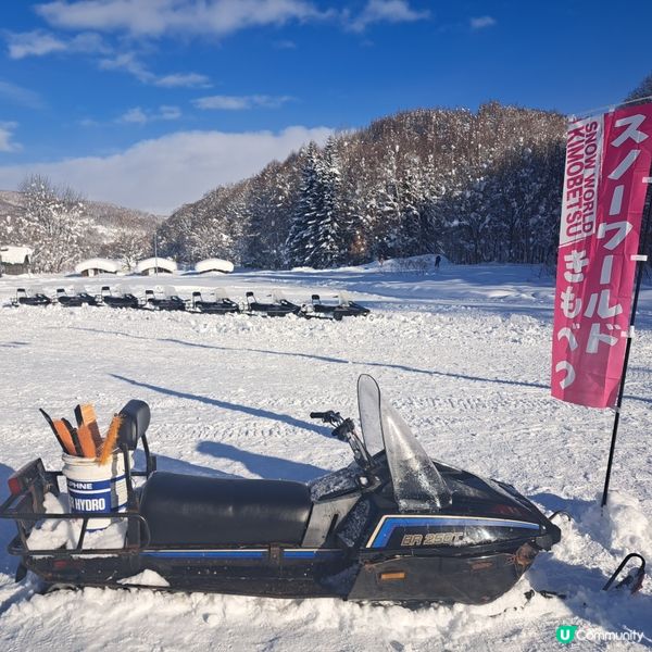 北海道旅遊🥳喜茂別路線雪場❄️自駕動力雪橇體驗分享😍