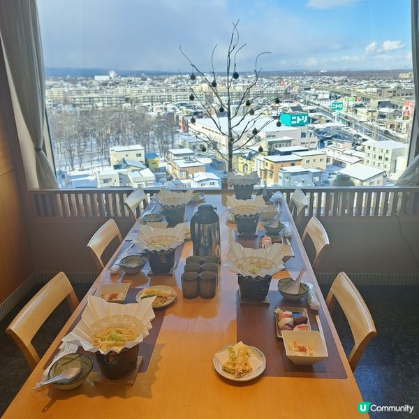 北海道旅遊🥳藤花高級餐廳🥰新鮮刺身壽司和牛定食🍣靚雪景
