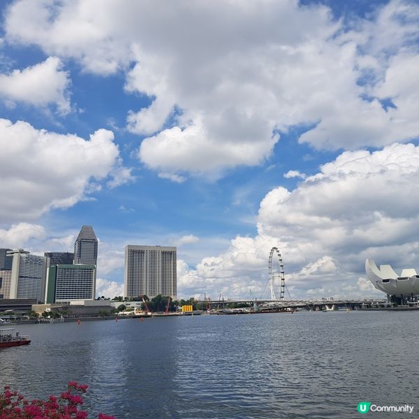 新加坡旅遊🥳熱門高質打卡景點📸魚尾獅公園😍濱海灣💗