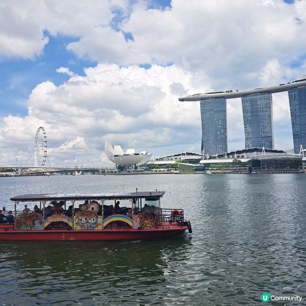 新加坡旅遊🥳熱門高質打卡景點📸魚尾獅公園😍濱海灣💗