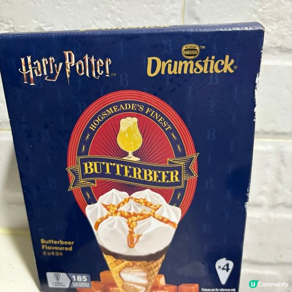 🍦 哈利波特迷必試！雀巢奶油啤酒味甜筒 🧙‍♀️
