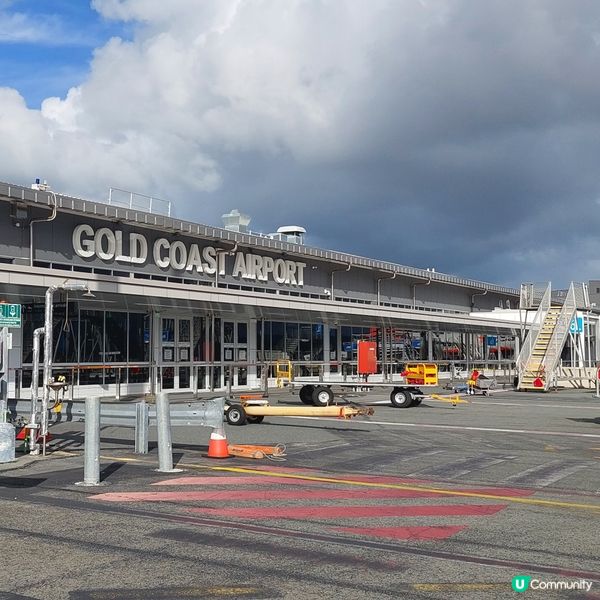 澳洲昆士蘭黃金海岸機場 🧳✈️