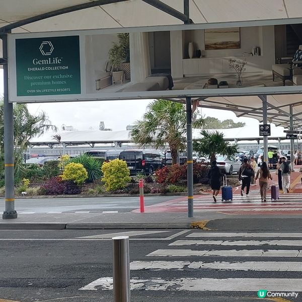 澳洲昆士蘭黃金海岸機場 🧳✈️